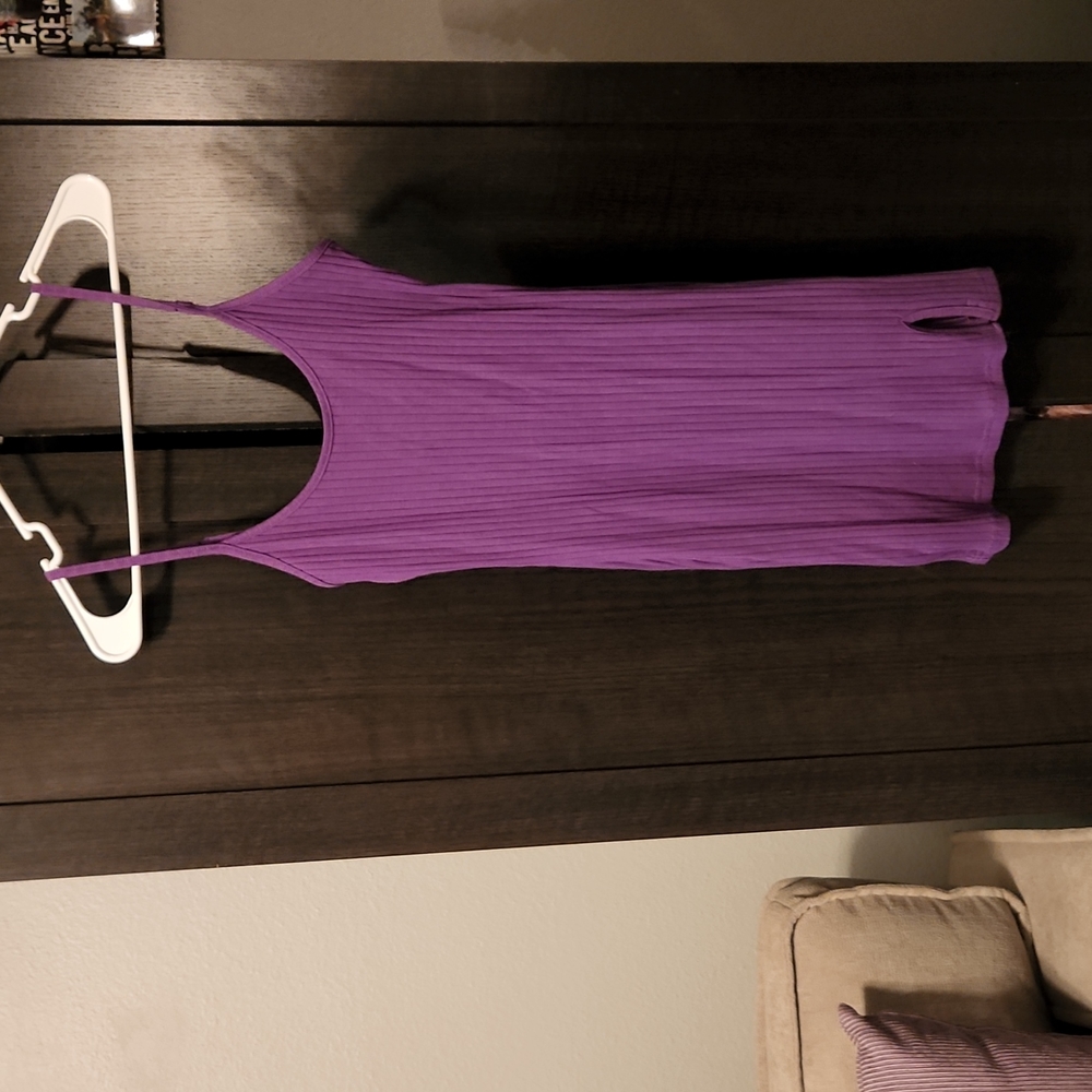 Casual Purple Dress